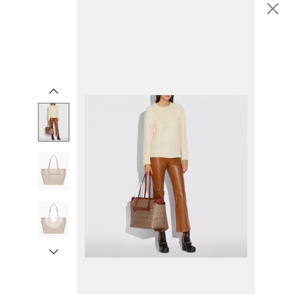 COACH Women’s Signature Canvas Bag - Picture 1 of 14